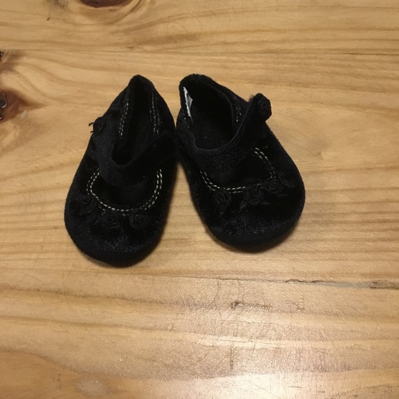 Pretty Baby Christmas Dress Bloomer & Shoes Lovely Lace Collar Y2K Vintage NB - Picture 6 of 7